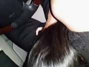 My เอเชีย GF Sucking Me While I Drive